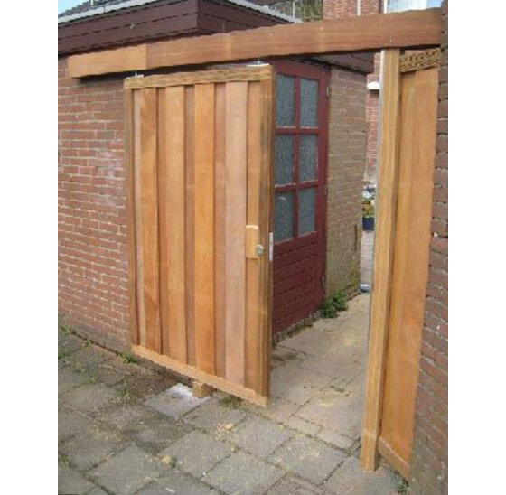 Schuifpoort frame 136,5x190 cm - 2mm vuurverzinkt staal