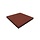 Rubberen tegel 500x500mm (45mm) - Rood