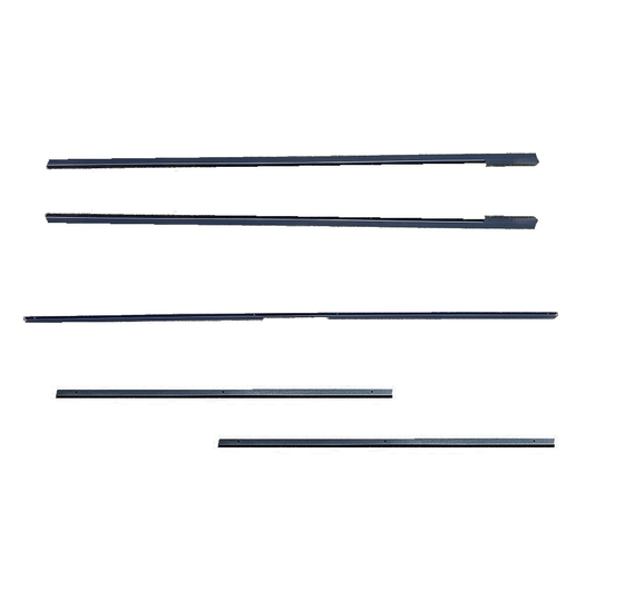 Profielenset tbv poortframe voor blokhutprofielen