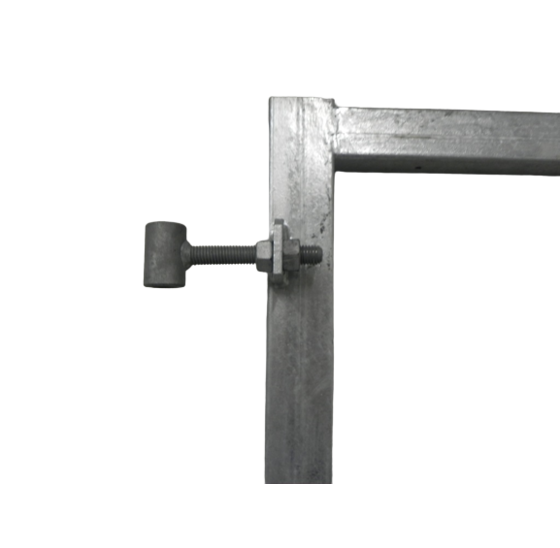 Poortframe 98,5x190cm Blokhutprofielen Vuurverzinkt