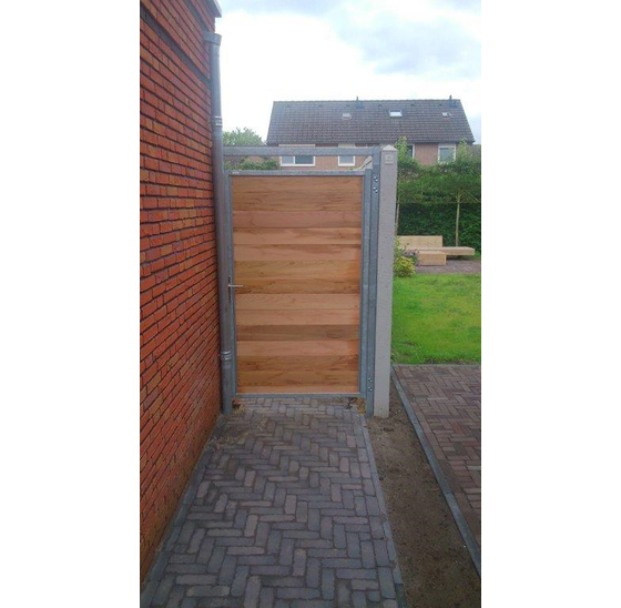 Poortframe 98,5x190cm Blokhutprofielen Vuurverzinkt