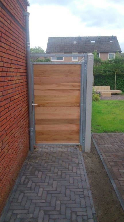 Poortframe voor blokhutprofielen