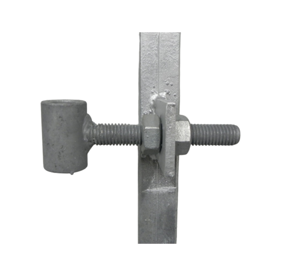 Verstelbare poortframe voor horizontale planken