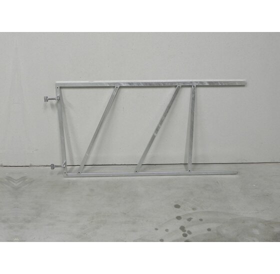 Poortframe 150x80cm verstelbaar vuurverzinkt staal 2mm dikte