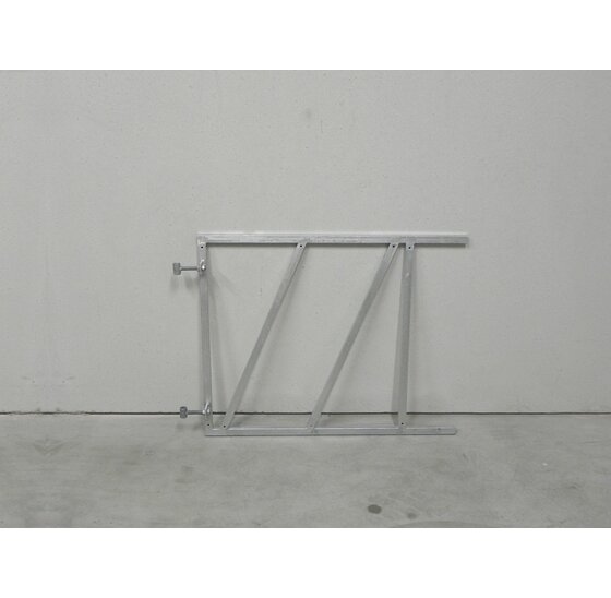 Verstelbaar poortframe 100x80cm vuurverzinkt staal 2mm dikte