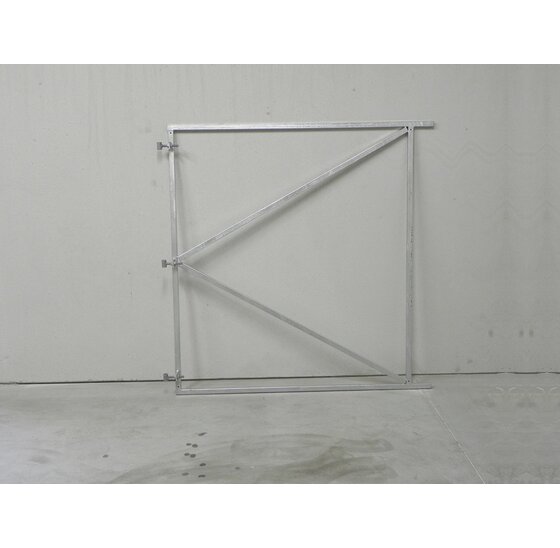 Verstelbaar poortframe 150x155cm vuurverzinkt met 3x scharnier