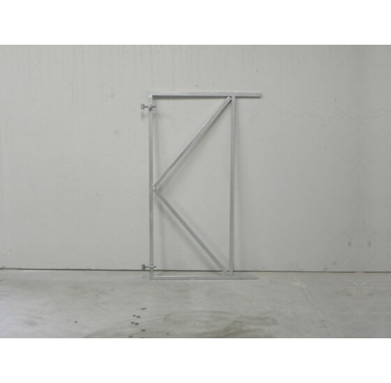 Poortframe 90x155cm verstelbaar met 20cm hoekuitsparing - 2mm vuurverzinkt