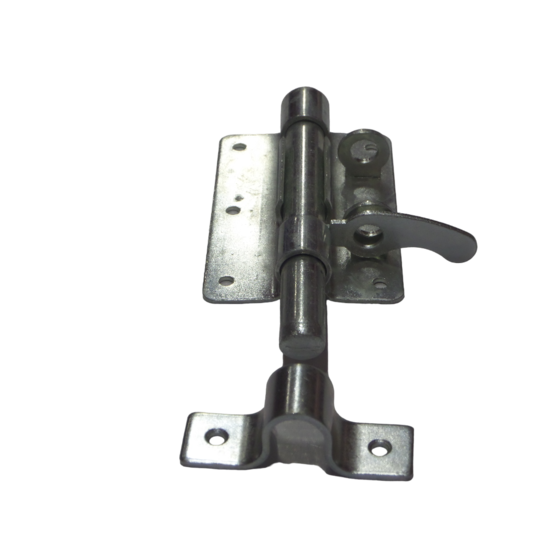 Hangslotgrendel 100x70mm Galvanisch Verzinkt op Kaart
