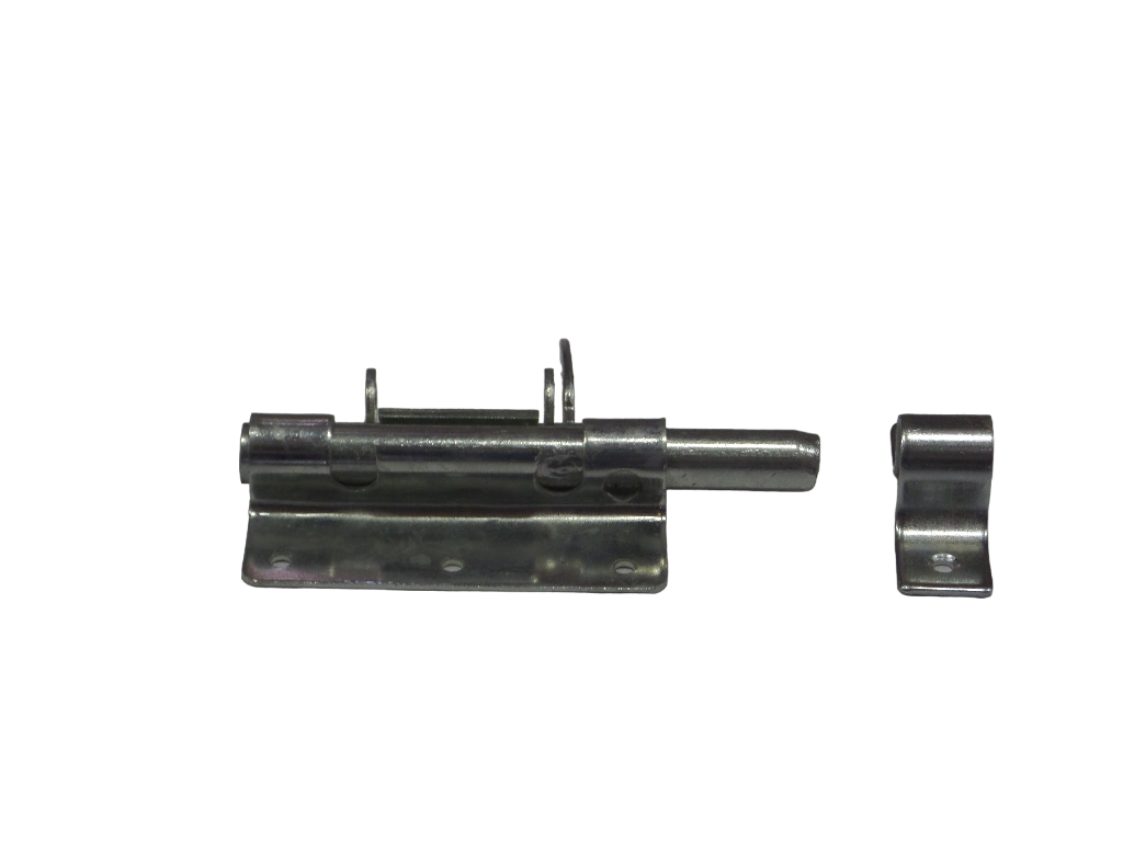 Hangslotgrendel 100x70mm Galvanisch Verzinkt op Kaart