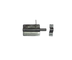 Hangslotgrendel 100x70mm Galvanisch Verzinkt op Kaart