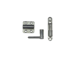Opschroefpaumelle met adaptor - 82x15mm - Galvanisch verzinkt