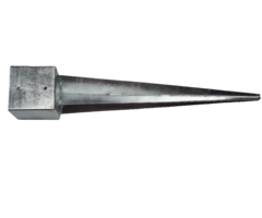 Paalhouder met pen 151x151x900 mm vuurverzinkt