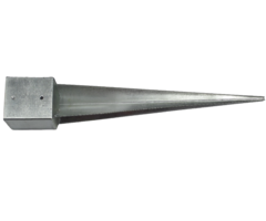 Paalhouder met pen 141x141x900 mm vuurverzinkt