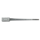 Paalhouder met pen 61x61x750 mm vuurverzinkt