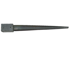 Paalhouder met pen 91x91x900 mm vuurverzinkt