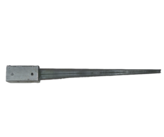 Paalhouder met pen 71x71x750 mm vuurverzinkt