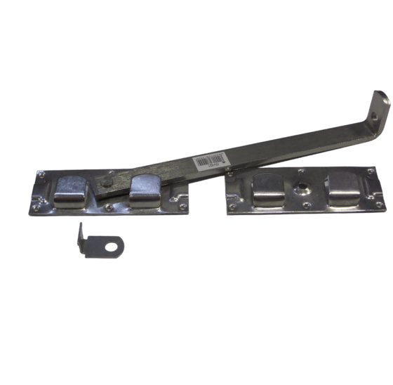 Overslaggrendel 450mm RVS - Robuuste Beveiliging
