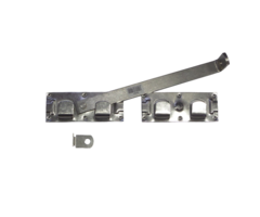 Overslaggrendel 450mm RVS - Robuuste Beveiliging