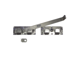 Overslaggrendel - 450mm - RVS