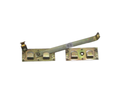 Overslaggrendel - 450mm - Geel verzinkt