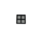 Vast stalen raam 250x250mm zwart gepoedercoat met dubbel glas