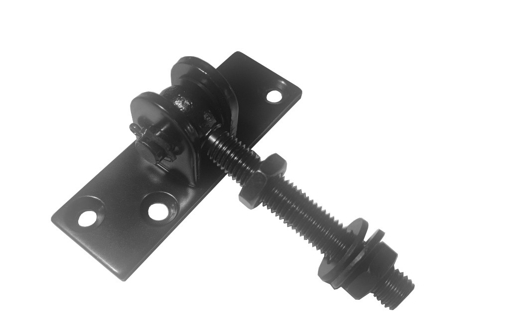 Plaat met Draadstang voor Frames 120x40mm Zwart