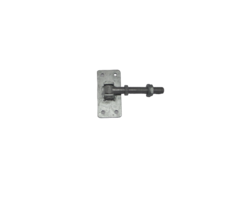 Plaat met draadstang - 145x70mm [6mm] - Vuurverzinkt