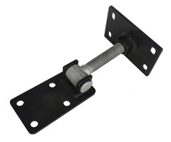 Wandmodel - 100x150mm [6mm] - Zwart gepoedercoat