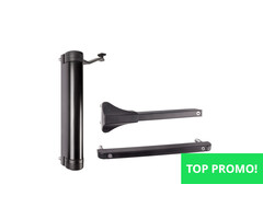 Locinox Poortsluiter - tot 1100mm (bestaande poort) - Aluminium - Zwart