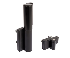 Locinox Poortsluiter - tot 1100mm (nieuwe poort) - Aluminium - Zwart