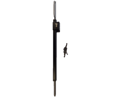 Locinox Grondgrendel afsluitbaar - 790mm [16mm] - RVS