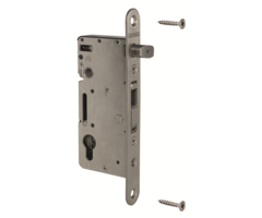 Locinox Insteekslot - H-wood - 77x180mm - RVS