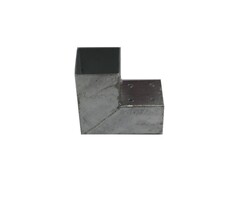 Hoekmodel voor twee palen - 70x70mm [1,8mm] - Vuurverzinkt