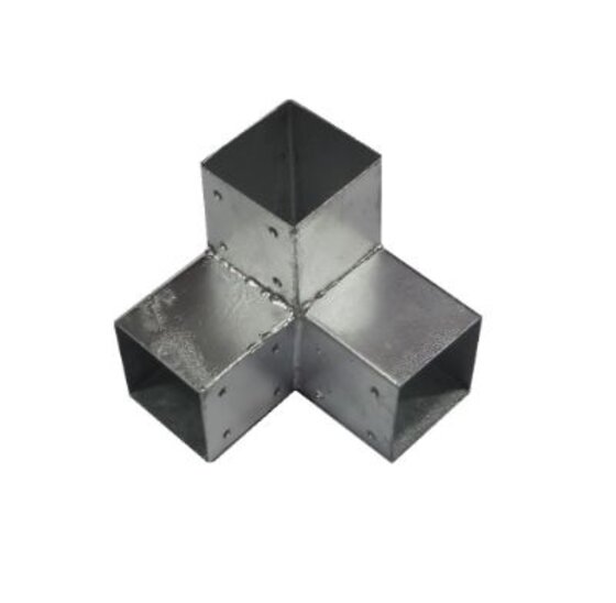 Hoekmodel 3-weg 90x90mm Vuurverzinkt 1.8mm