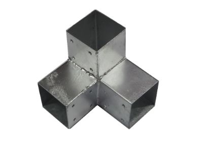 Hoekmodel 3-weg 90x90mm Vuurverzinkt 1.8mm