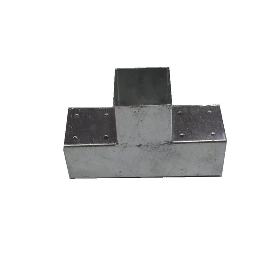 T-model voor drie palen