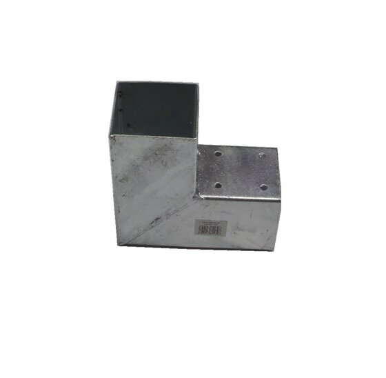 Hoekmodel voor Twee Palen 90x90mm Vuurverzinkt