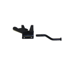 Heksluiting met pen - 48x60mm [2,5mm] - Zwart gepoedercoat