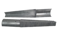 Grondanker hoek - 55x600mm (A/C) (per 2) [3mm] - Vuurverzinkt