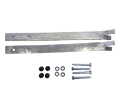 Grondanker vlak - 30x300mm (per 2) [3mm] - Vuurverzinkt