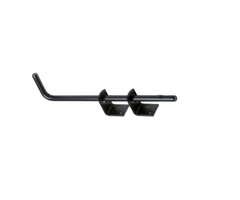 Grondgrendel - 400mm [16mm] - Zwart gepoedercoat