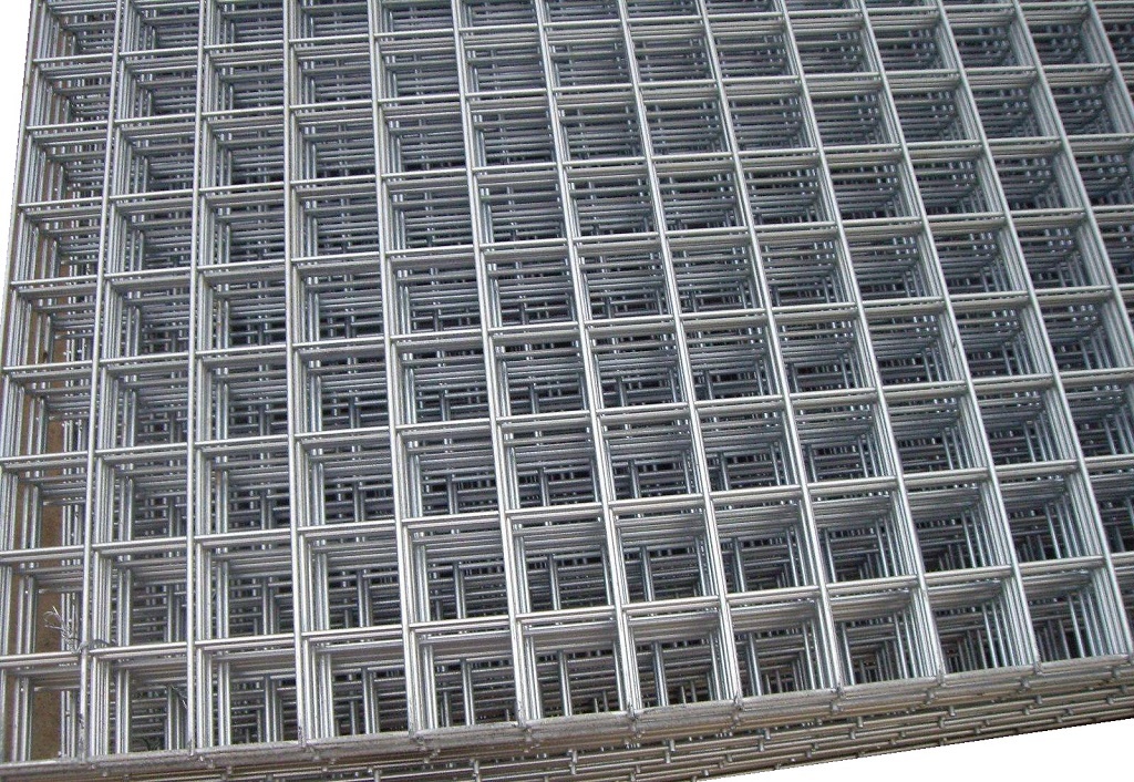 Gaaspaneel 90x180cm met maaswijdte 10x10cm, 4mm draad, verzinkt