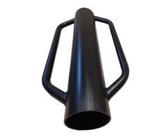 Palenrammer - Ø126x720mm - Zwart