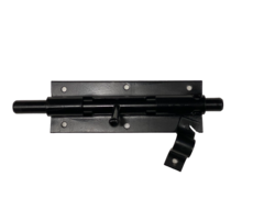 Schuifgrendel - 172x52mm - Zwart gepoedercoat