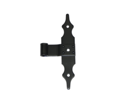 Middenheng - 255mm [5mm] - Zwart gepoedercoat