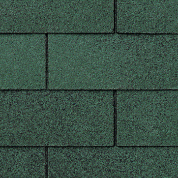 Bitumineuze dakshingles groen 100x336mm 3-tab (3m² per pak)