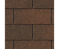Bitumineuze dakshingles bruin 915x305mm 3-tab (3,1m² per pak)