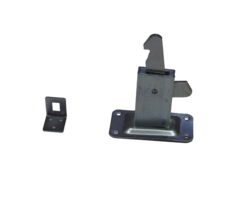 Deurvastzetter Vloermodel 120x60mm Galvanisch Verzinkt