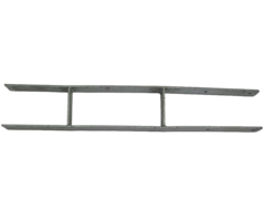 H-anker - 121mm (L: 800mm)  [6mm] - Vuurverzinkt