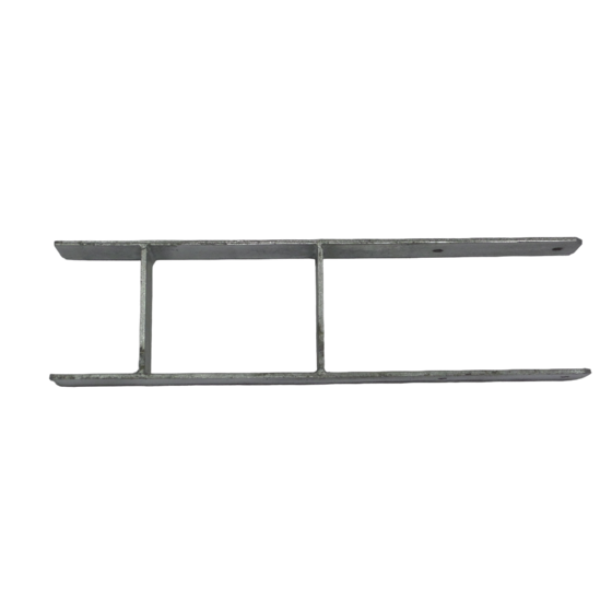 H-anker 141mm - Lengte 600mm - 6mm Vuurverzinkt
